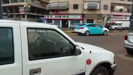 أمطار غزيرة فى دمياط وانخفاض فى درجات الحرارة