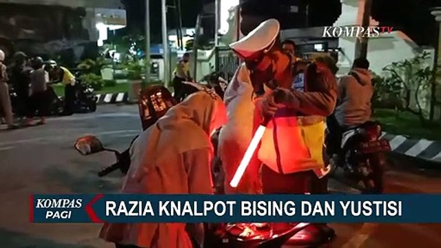 Razia Knalpot Bising, 98 Pengendara Sepeda Motor Disita Kepolisian Resor Madiun!