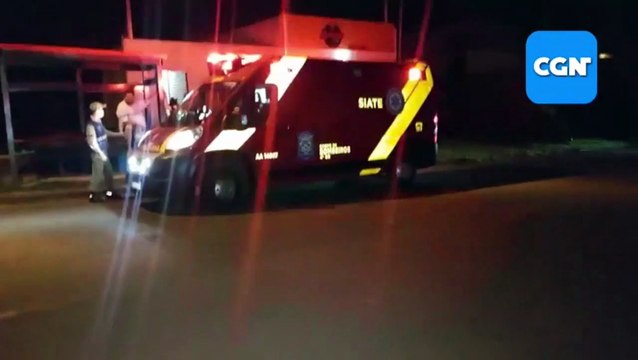 Mulher cai de escada e fica ferida no Bairro Morumbi, em Cascavel