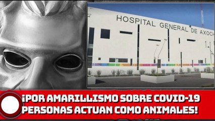 Por amarillismo de los medios sobre el COVID-19 las personas comienzan a actuar como animales!
