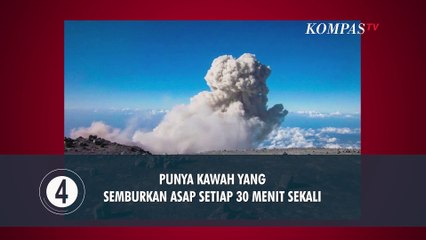Ini Fakta-Fakta Menarik Gunung Semeru