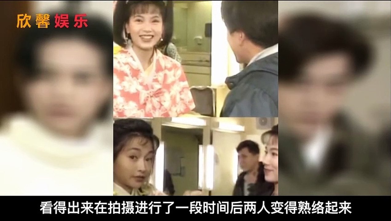 95版神雕侠侣花絮曝光！李若彤古天乐太青涩，凑近耳语互动好有爱
