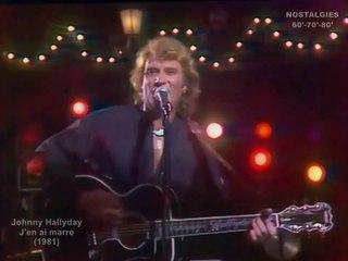 Johnny Hallyday - J'en ai marre  ( Tv 1981 )