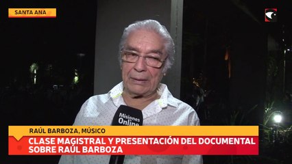Clase  magistral y presentación del documental sobre Raúl Barboza