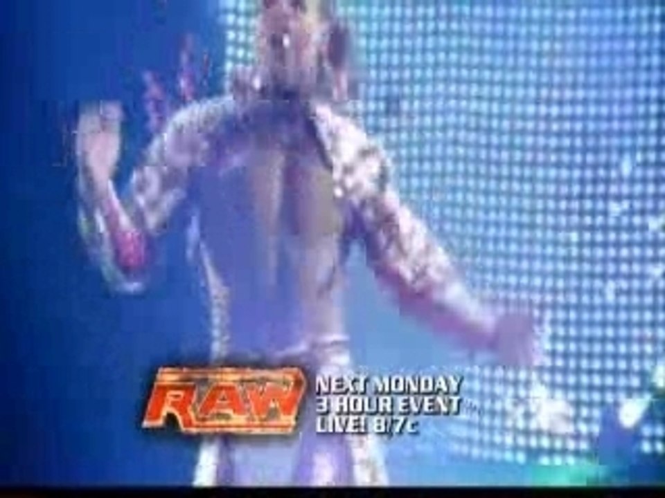 RAW 3 Hour Show commercial