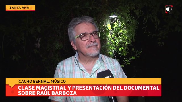 Clase magistral y presentación del documental sobre Raúl Barboza