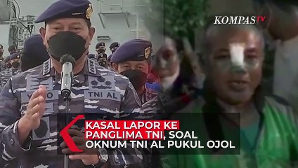 Kasal Yudo Lapor ke Panglima TNI, Soal Oknum TNI AL Pukul Ojol Diproses di Pomal