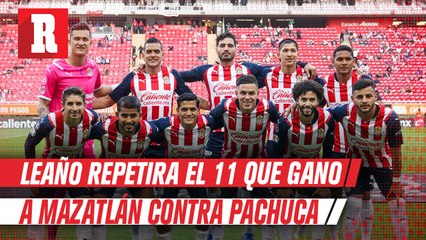 Chivas ante Pachuca, repetirá alienación de victoria sobre Mazatlán