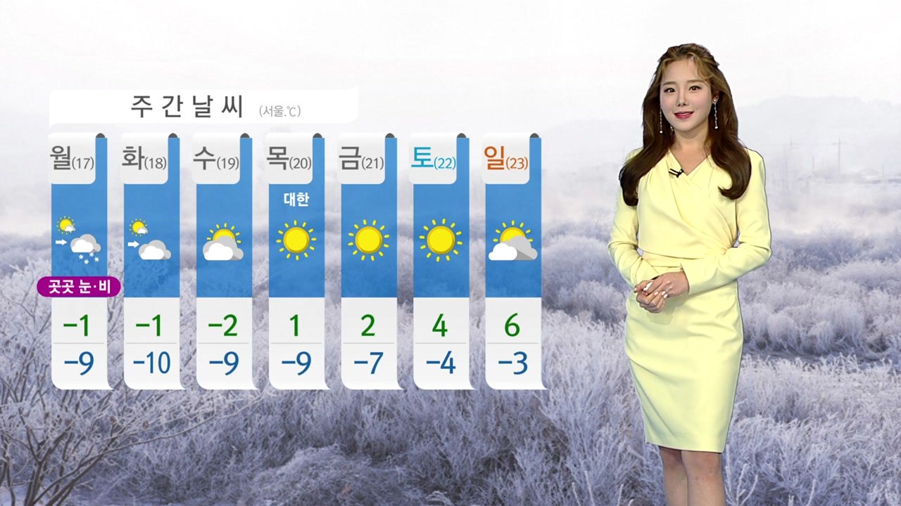 [날씨] 오후부터 찬바람 불며 추워져...경기 북부·강원 '한파 경보' / YTN