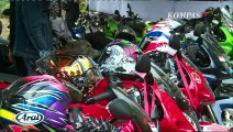 Penampakan Joki Balap Liar Ikuti Street Race Polda Metro Jaya di Ancol