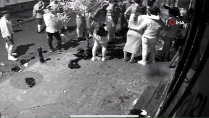 İstanbul'da dehşet anları...Gürültü kavgasında şişeyi kırıp 3 kişiyi yaraladılar