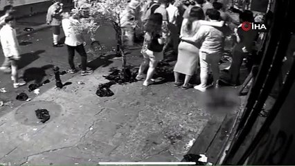 İstanbul’da dehşet! Şişeyi kırıp 3 kişiyi yaraladı