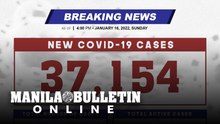 DOH reports 37,154 new cases, bringing the national total to 3,205,396, as of JANUARY 16, 2021