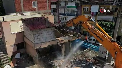 Bir mahalle yok oldu