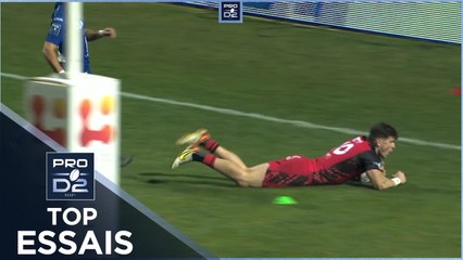 TOP Essais de la J17 – PRO D2 – Saison 2021-2022