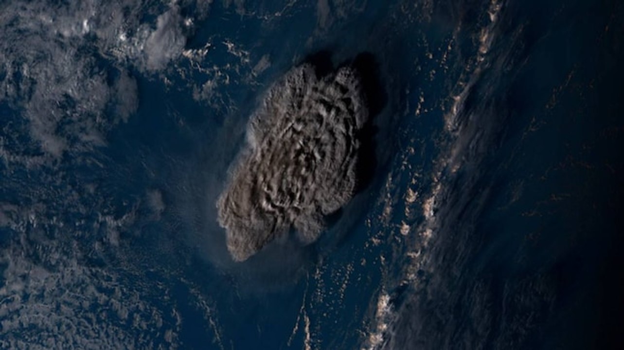 Tsunami alert for South Pacific nations after volcano erupts