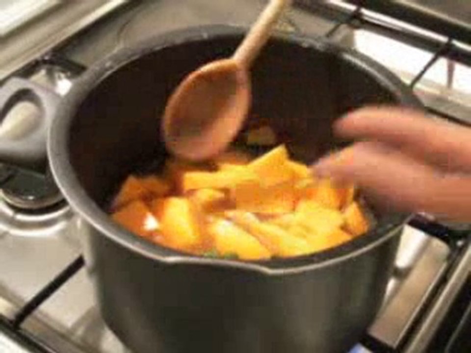 Veloute de courge aux épices