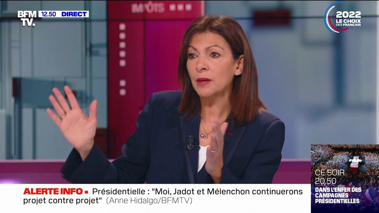 Écologie: Anne Hidalgo souhaite "mettre le cap sur 100% d'énergies renouvelables"