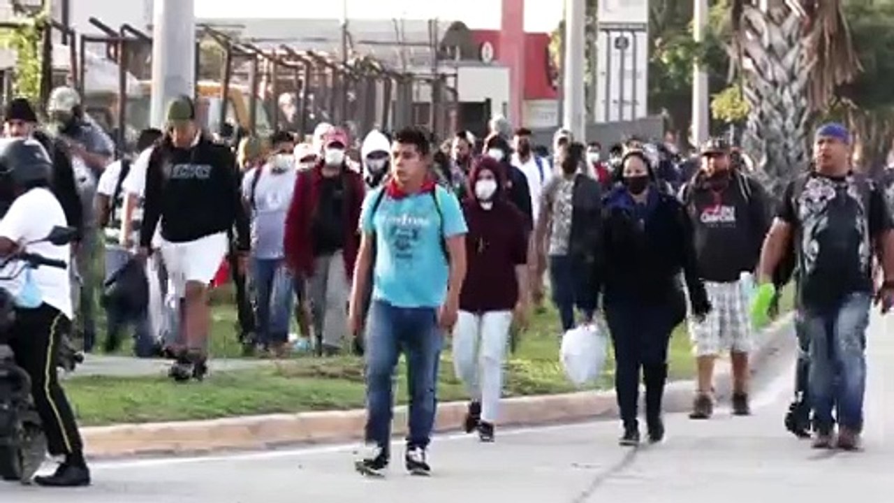 Erste 'Migrantenkarawane' in diesem Jahr ist in Honduras gestartet