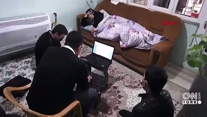 Adliyeye gidemeyince mahkeme eve gitti