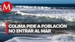 En Colima, piden no entrar al mar por variaciones tras erupción volcánica en Tonga