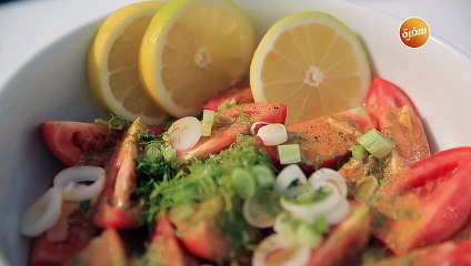 سلطة طماطم بالساور كريم | هشام السيد