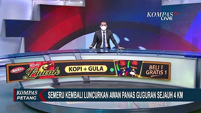 Mengarah ke Besuk Kobokan, Gunung Semeru Kembali Keluarkan Awan Panas Guguran