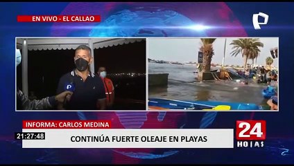 Situación en litoral peruano tras erupción de volcán en Tonga