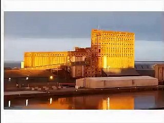 Farewell to the Leith Docks grainstore