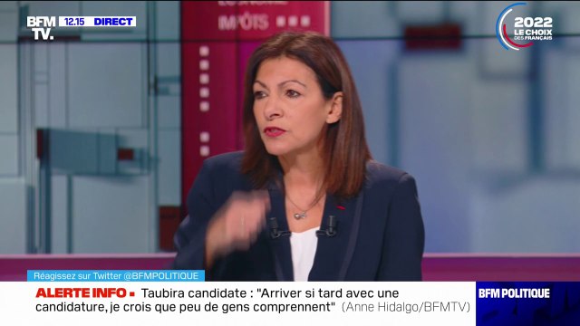 Anne Hidalgo juge les propos d'Éric Zemmour sur les enfants en situation de handicap inadmissibles