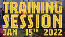 Último entrenamiento semanal del Barça / FCB