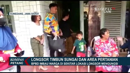 Antisipasi Longsor Susulan di Sumedang, BPBD Imbau Warga untuk Mengungsi