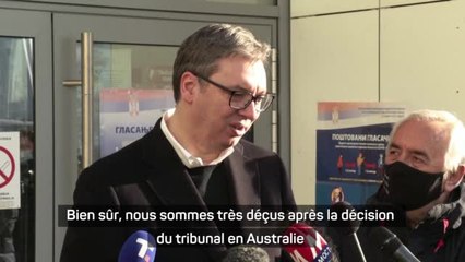 Open d'Australie - Pour le président de la Serbie, Djokovic a été victime "d'une chasse aux sorcières"