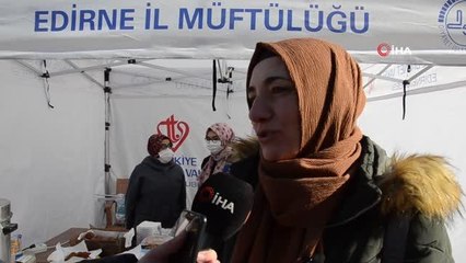 Edirne İl Müftülüğü gençlik çalışmaları kapsamında hayır panayırı düzenledi