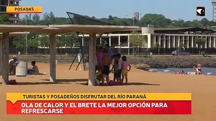 Ola de calor y el Brete la mejor opción para refrescarse
