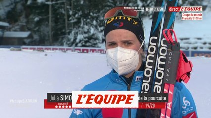 Simon : « Huitième, c'est bien » - Biathlon - CM (F)