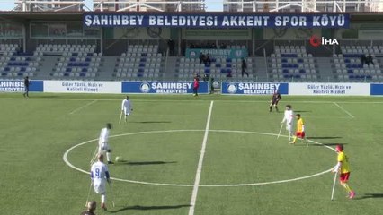 Şahinbey Ampute evinde galip