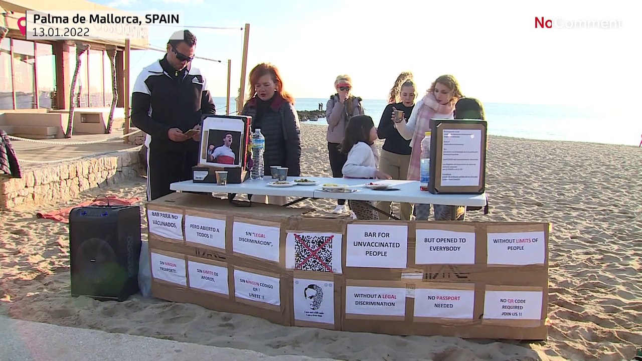 Mallorca: Protesttrinken am Strand