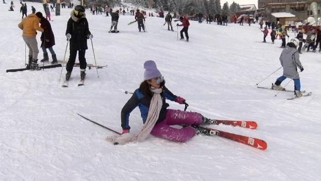 ULUDAĞ HAFTA SONU GÜNÜBİRLİK TATİLCİLERLE DOLDU