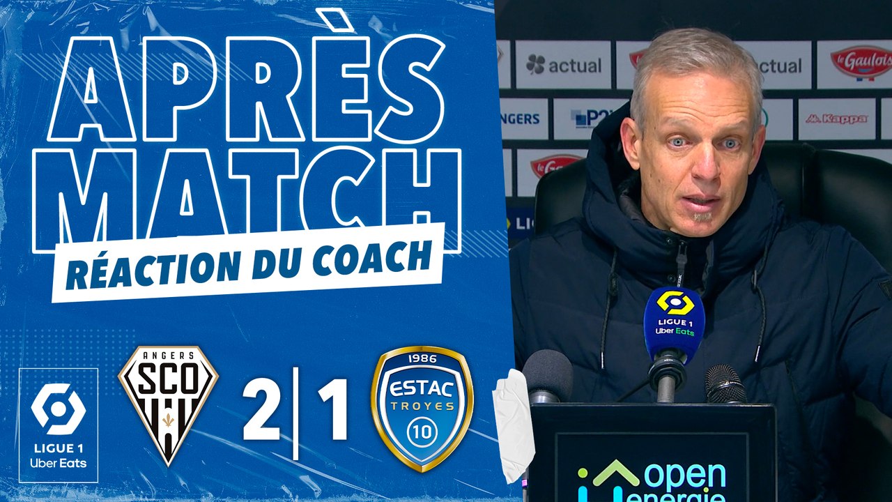 Angers 2-1 ESTAC | Réaction du coach troyen Bruno Irles