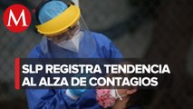 San Luis Potosí alcanza récord de contagios diarios por covid-19
