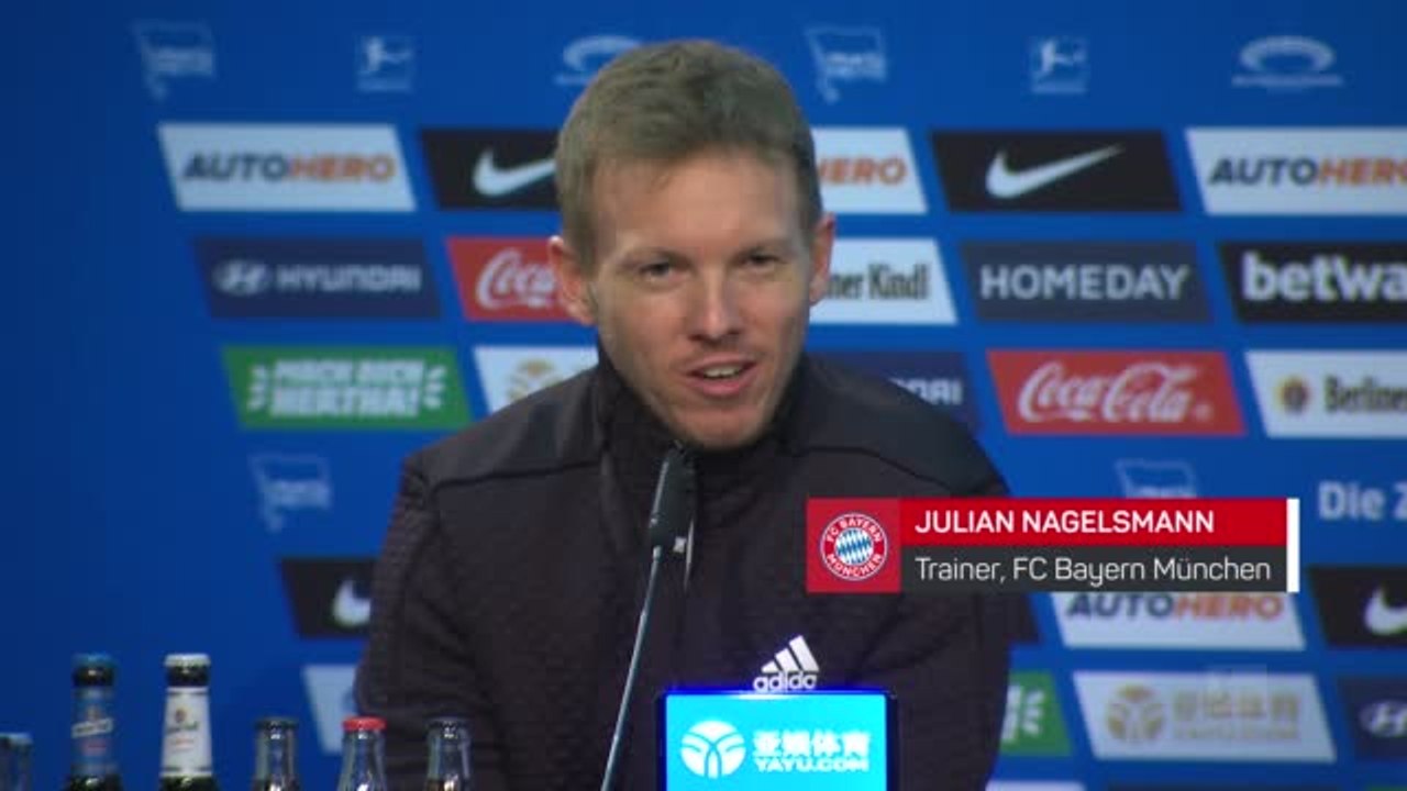 Nagelsmann: Zembrod “sieht aus wie Rod Steward”