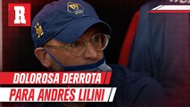 Andrés Lillini: 'El equipo se cayó y el futbol no perdona'