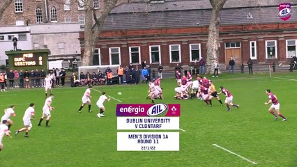 #EnergiaAIL Highlights: Dublin University v Clontarf
