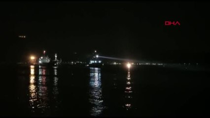 İSTANBUL BOĞAZ'INDA ARIZA YAPAN GEMİ KURTARILIYOR