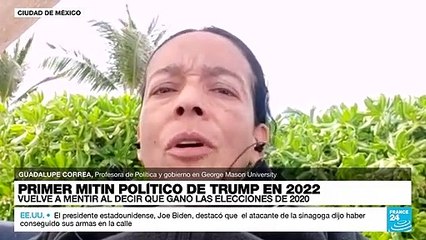 Guadalupe Correa: "Donald Trump cuenta todavía con gran aceptación en EE. UU."