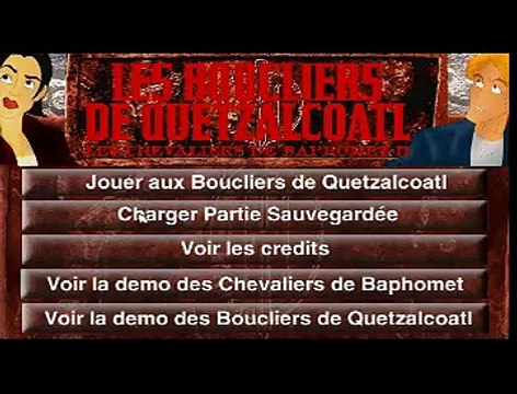 Les Chevaliers de Baphomet : Les Boucliers de Quetzalcoatl online multiplayer - psx