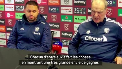 22e j. - Bielsa : "Les trois attaquants se sont complétés de manière très harmonieuse"