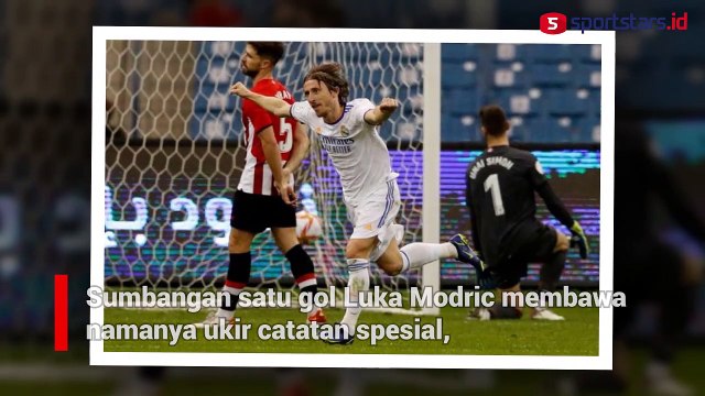 Real Madrid Juara, Modric Ukir Sejarah di Final Piala Super Spanyol