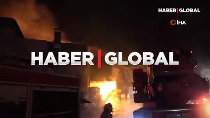 Kimya fabrikasında yangın! Patlamalar yaşanıyor
